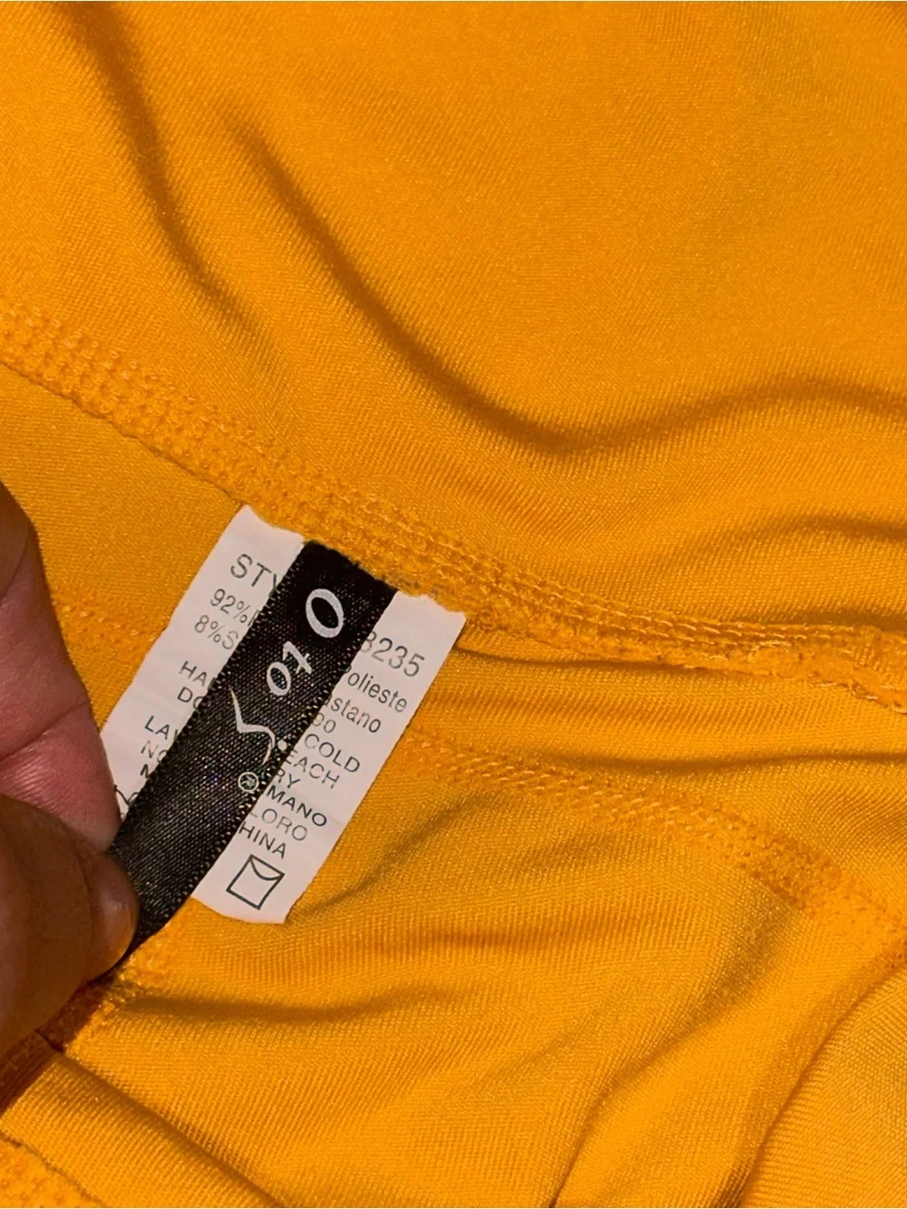 OtoS Mustard Yellow Double-Strap Sports Bra